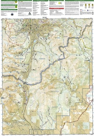 National Geographic Breckenridge/Tennessee Pass Trail Map 1