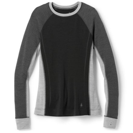 Smartwool Classic Thermal Merino Colorblock Crew Base Layer Top - Women's 0