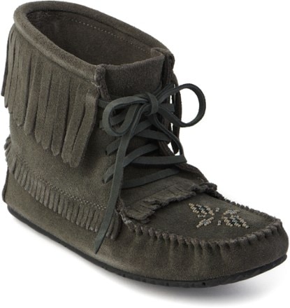 Manitobah Harvester Suede Moccasins - Women's 1