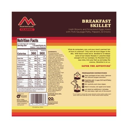 Mountain House Classic Breakfast Skillet - 2.5 Servings 1