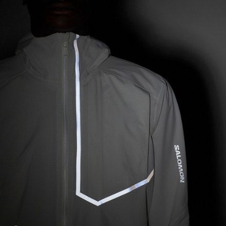 Salomon Bonatti Trail Jacket - Men's Reflective decal