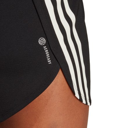 adidas Run Icons 3-Stripes Low Carbon Running Shorts - Women's 4