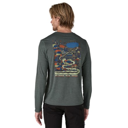 Patagonia Capilene Cool Daily Graphic Long-Sleeve Shirt - Men's 2