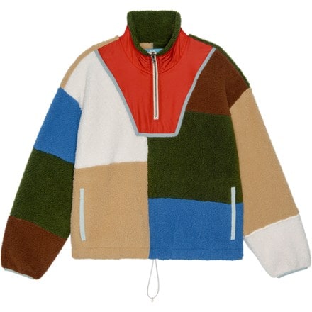 THE GREAT. OUTDOORS Plush Colorblock Sierra Pullover - Women's 0