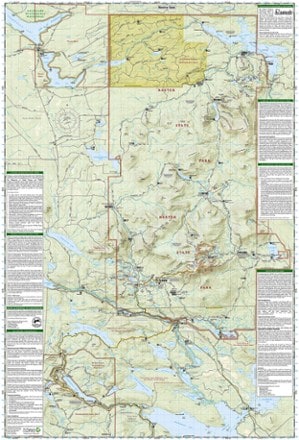 National Geographic Baxter State Park Topographic Map 2