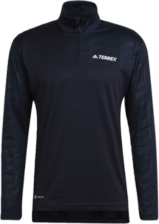 Loose Fit Half-zip Fleece Shirt