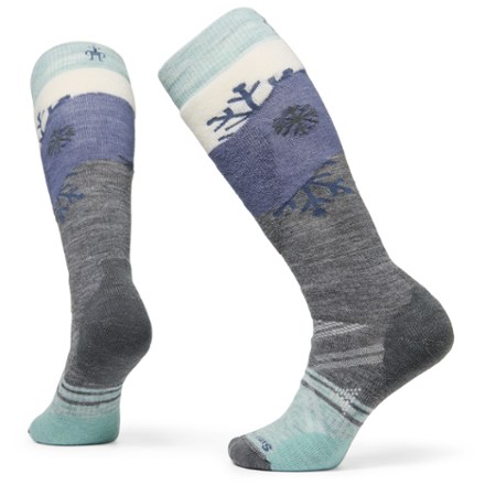 Smartwool Ski Full Cushion Snowpocalypse Over The Calf Socks - Women's 0