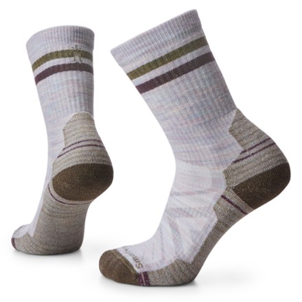 Smartwool Hike Light Cushion Tube Stripe Crew Socks - Women's 0