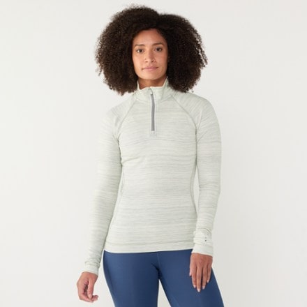 Smartwool Classic Thermal Merino Quarter-Zip Base Layer Top - Women's 1