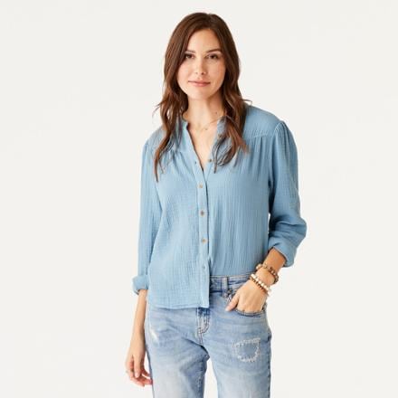 Carve Designs Tatum Double Gauze Shirt - Women's 0