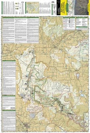 National Geographic Black Canyon of the Gunnison Topographic Map 2