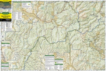 National Geographic La Garita / Cochetopa Hills Topographic Map 1