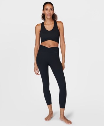 Sweaty Betty Super Soft Ultra-Lite 7/8 Wrap Yoga Leggings - Women's 3