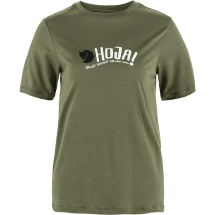 Fjallraven Hoja Wool Cycling T-Shirt - Women's 0