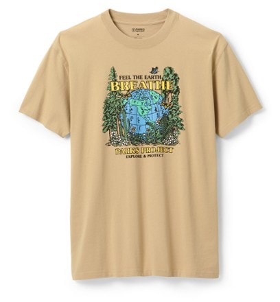 Parks Project Feel the Earth Breathe Globe T-Shirt 0