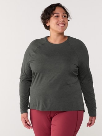 REI Co-op Swiftland Long-Sleeve Running T-Shirt - Women's Plus Sizes 1