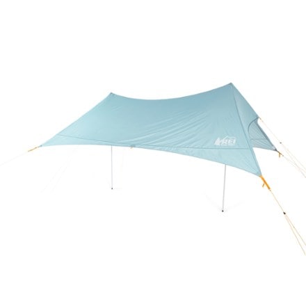 REI Co-op Westward Camp Tarp Set 3/4 front view with rainfly