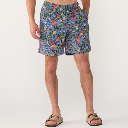 Saxx Go Coastal 2N1 Swim Trunks - Men's 7" Inseam 1