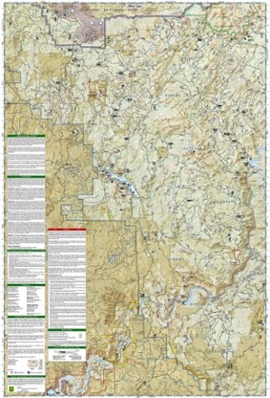 National Geographic Shaver Lake: Sierra National Forest Topographic Map 2