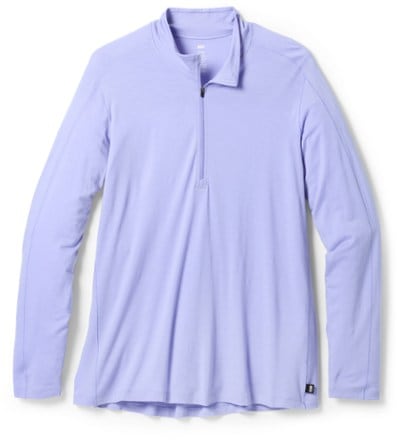 REI Co-op Merino 185 Long-Sleeve Half-Zip Base Layer Top - Women's Plus Sizes 0