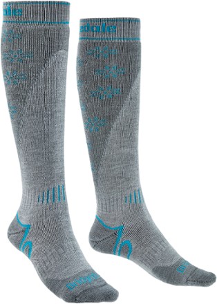 Bridgedale Ski Midweight + Merino Endurance Over-Calf Socks - Women's 0