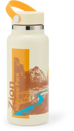 Hydro Flask National Park Foundation Wide-Mouth Vacuum Water Bottle with Flex Cap - 32 fl. oz. 0