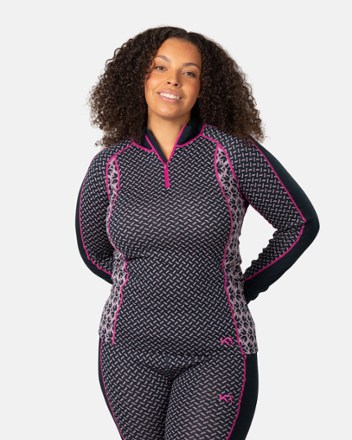 Kari Traa Lekker Half-Zip Base Layer Top - Women's 1