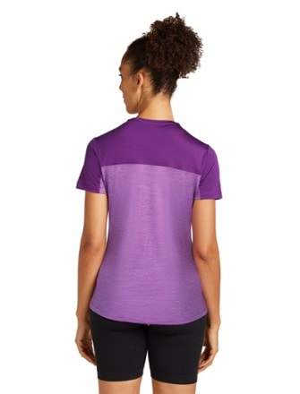 Icebreaker Merino 125 Cool-Lite Sphere III Color Block T-Shirt - Women's 1