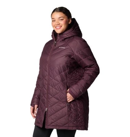 Columbia Heavenly Long Hooded Insulated Jacket - Women's 7