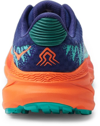 Challenger 7 Trail-Running Shoes - Women's [Back view (Ceramic/Vibrant Orange)]