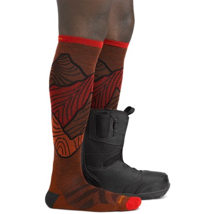 Darn Tough Titan Over-the-Calf Lightweight Ski and Snowboard Socks - Men's 3