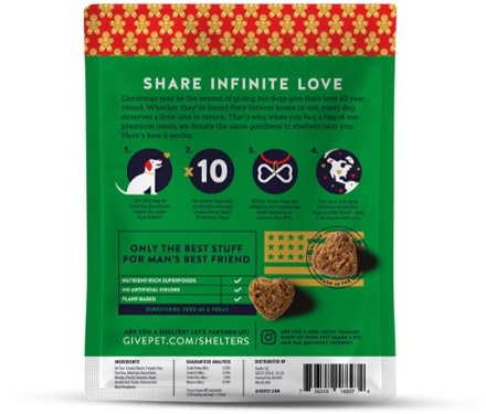 GivePet Soft Baked Dog Treats - Holiday Flavors 1