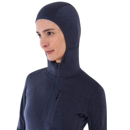 Icebreaker Merino Blend 200 RealFleece Descender Long-Sleeve Zip Hoodie - Women's 3