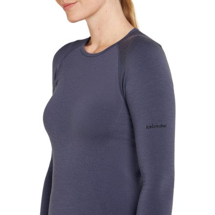 Icebreaker Merino Blend 260 ZoneKnit Seamless Long-Sleeve Crew Base Layer Top - Women's 3