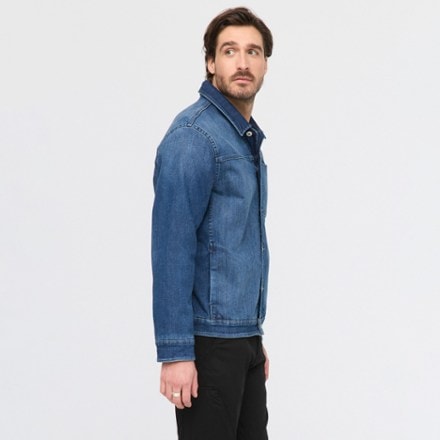 DUER Tech Fleece Denim Jacket - Men's 3