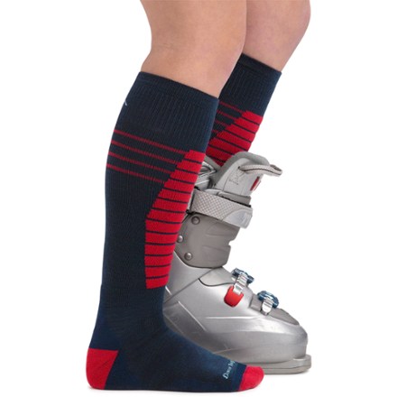 Darn Tough Edge Over-the-Calf Midweight Ski and Snowboard Socks - Kids' 2