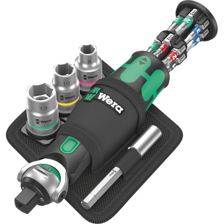 Wera 8009 Zyklop Ratchet Pocket Set 2 - 18-Piece Set 1