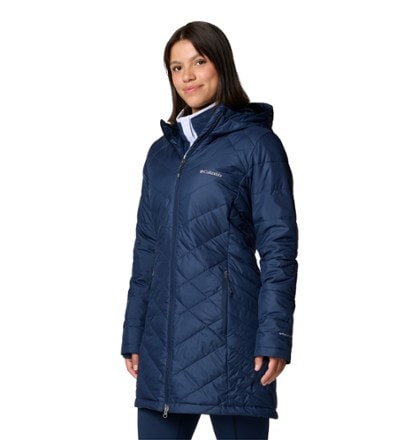 Columbia Heavenly Long Hooded Insulated Jacket - Women's 6