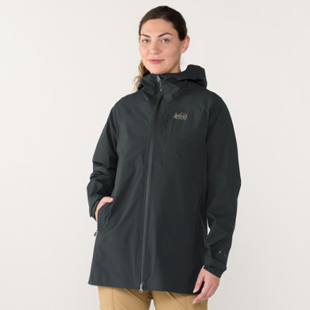 REI Co-op XeroCloud 3L Long Rain Jacket - Women's 1