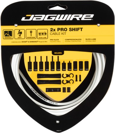 Jagwire 2x Pro Shift Cable Kit - SRAM/Shimano 0