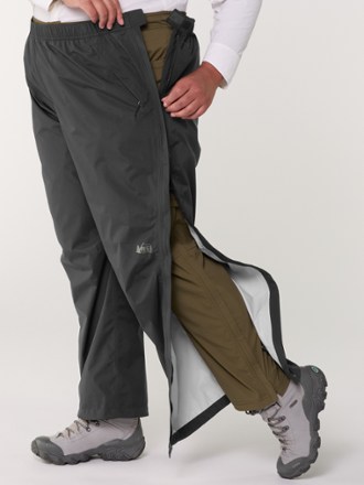 REI Co-op Rainier Full-Zip Rain Pants - Women's Plus Sizes 7