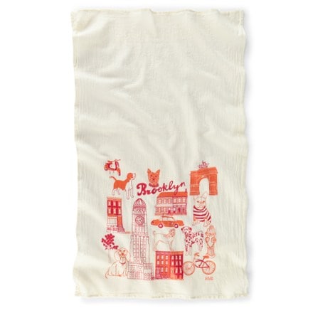 Claudia Pearson Brooklyn Dogs Tea Towel 0