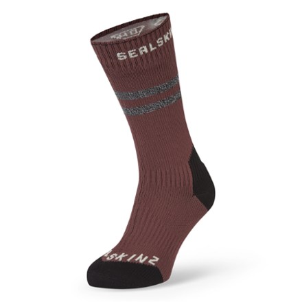 Sealskinz Runton Waterproof Cold Weather Mid-Length Socks with Hydrostop