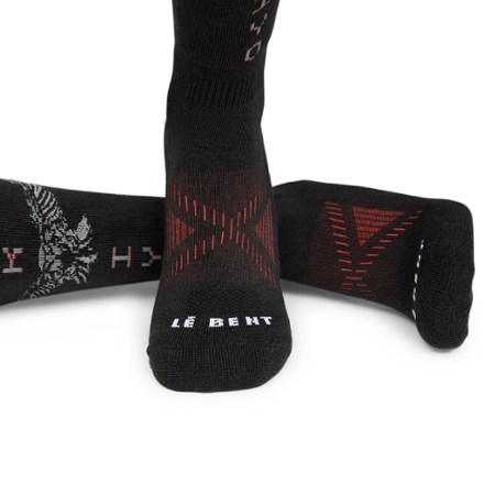 LE BENT Kai Jones Pro Series Light Cushion Snow Socks - Men's 1