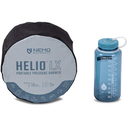 NEMO Helio LX Pressure Shower - 22 L Water bottle not included