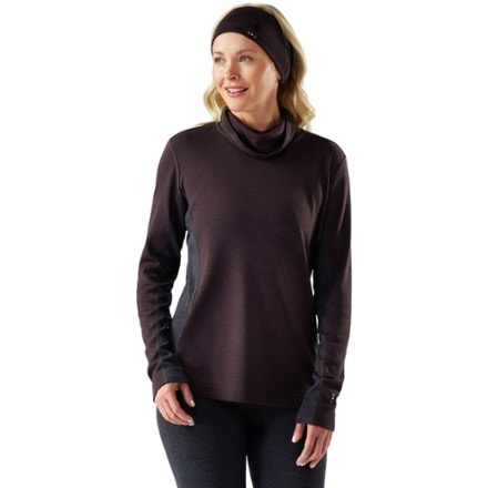 Smartwool Classic Thermal Merino Mock Neck Base Layer Top - Women's 0