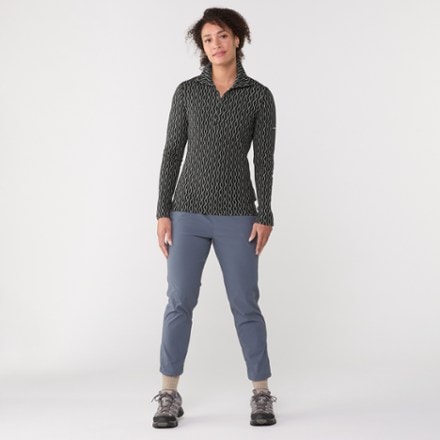 Icebreaker Merino 260 Vertex Long-Sleeve Half-Zip Herenga Base Layer Top - Women's 3