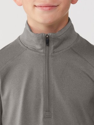 REI Co-op Midweight Base Layer Zip-Neck Top - Kids' 4