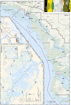National Geographic Everglades National Park Map 2