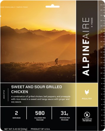 AlpineAire Foods Sweet and Sour Grilled Chicken - 2 Servings 0